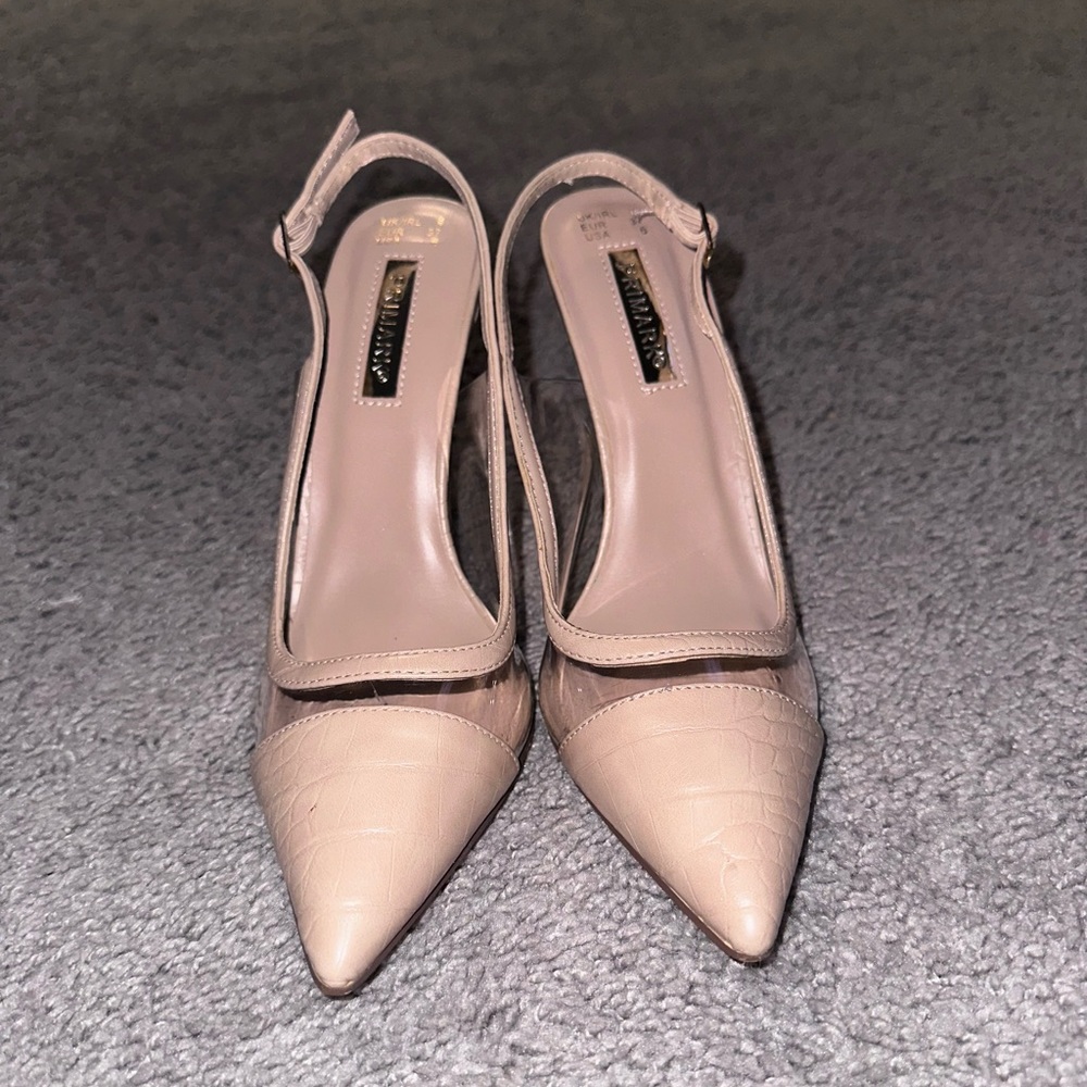 PRIMARK Camel high heels stiletto style